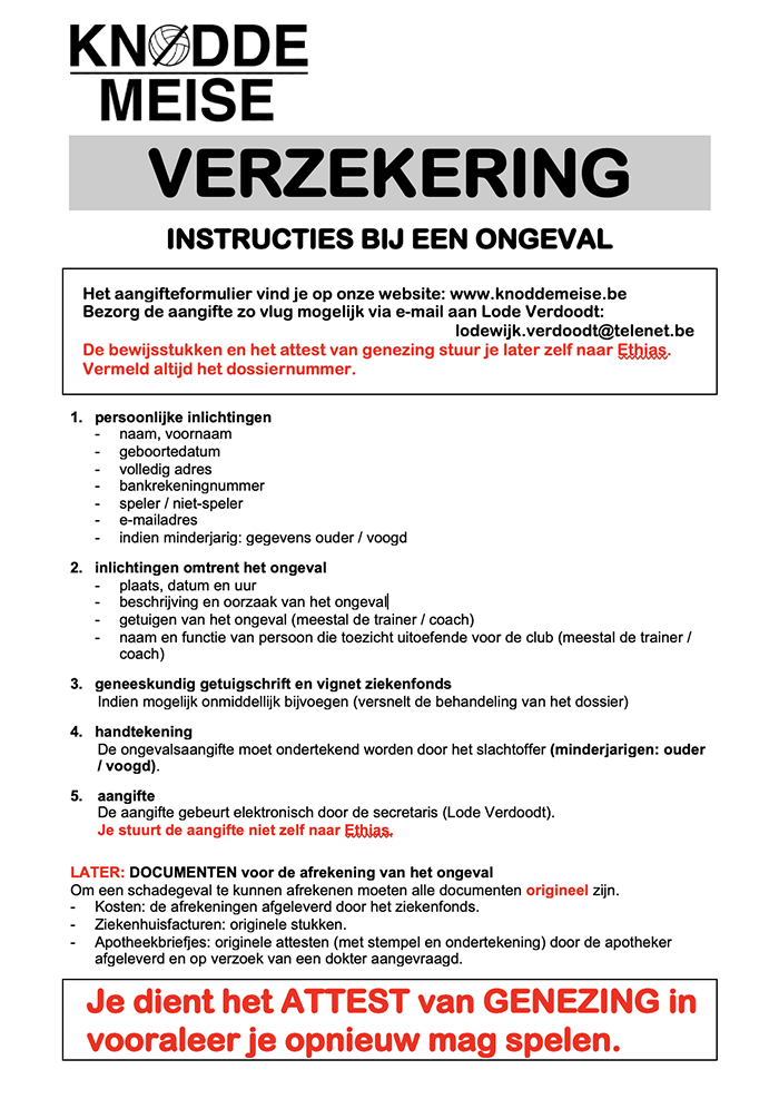 To do list verzekering